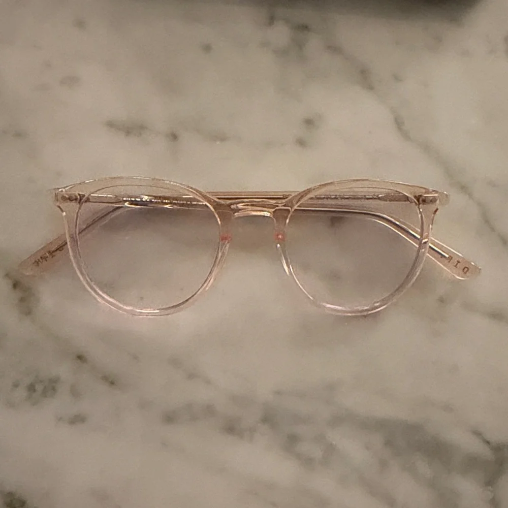 Diff Eyewear “Haze” Bluelight Glasses with Case